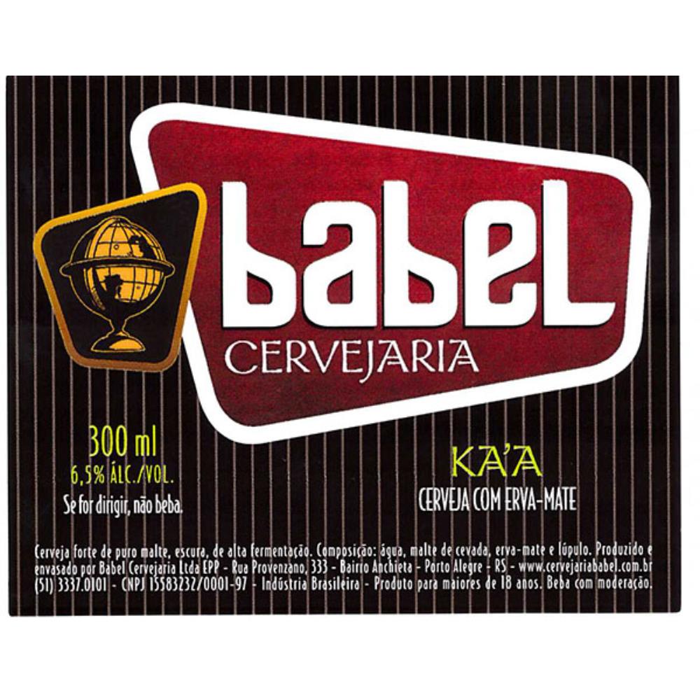 Babel KAA com erva mate 300 ml