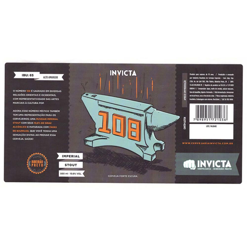 Invicta 108 Imperial Stout 500 ml