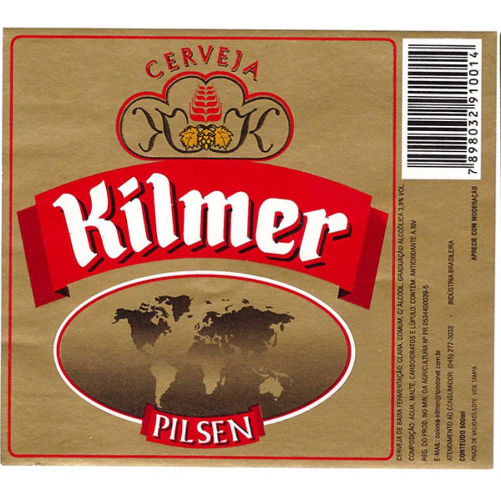 Kilmer Cerveja Pilsen 600 ml 97 98