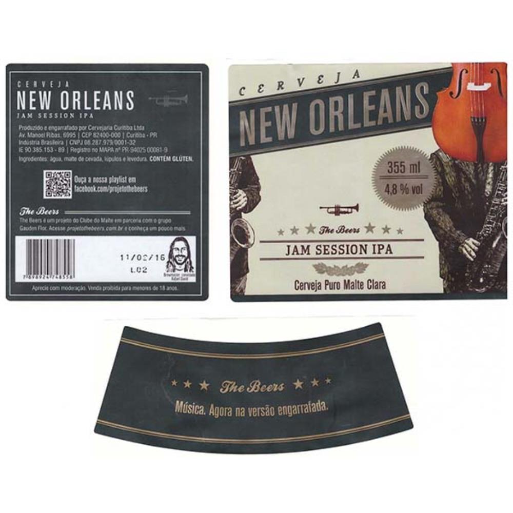 Curitiba New Orleans Jam Session IPA 355 ml