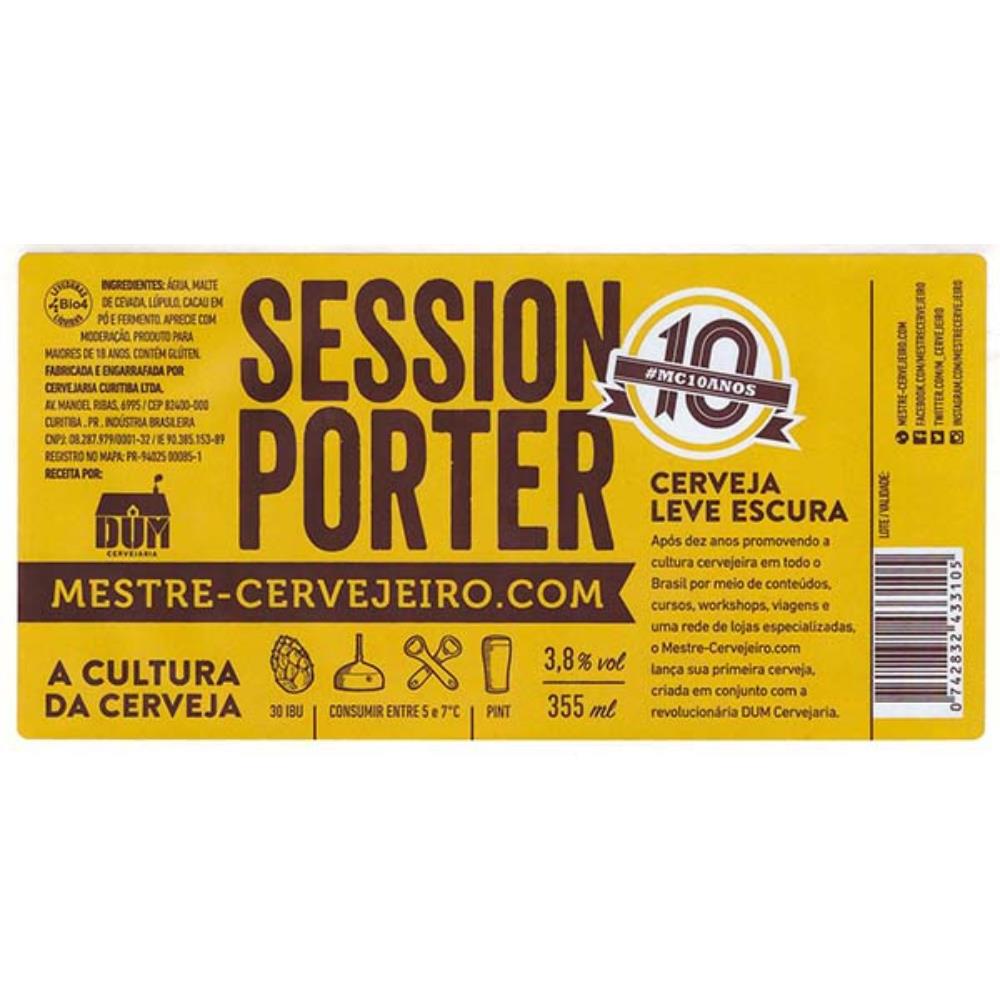 Curitiba Session Porter Leve Escura 355 ml