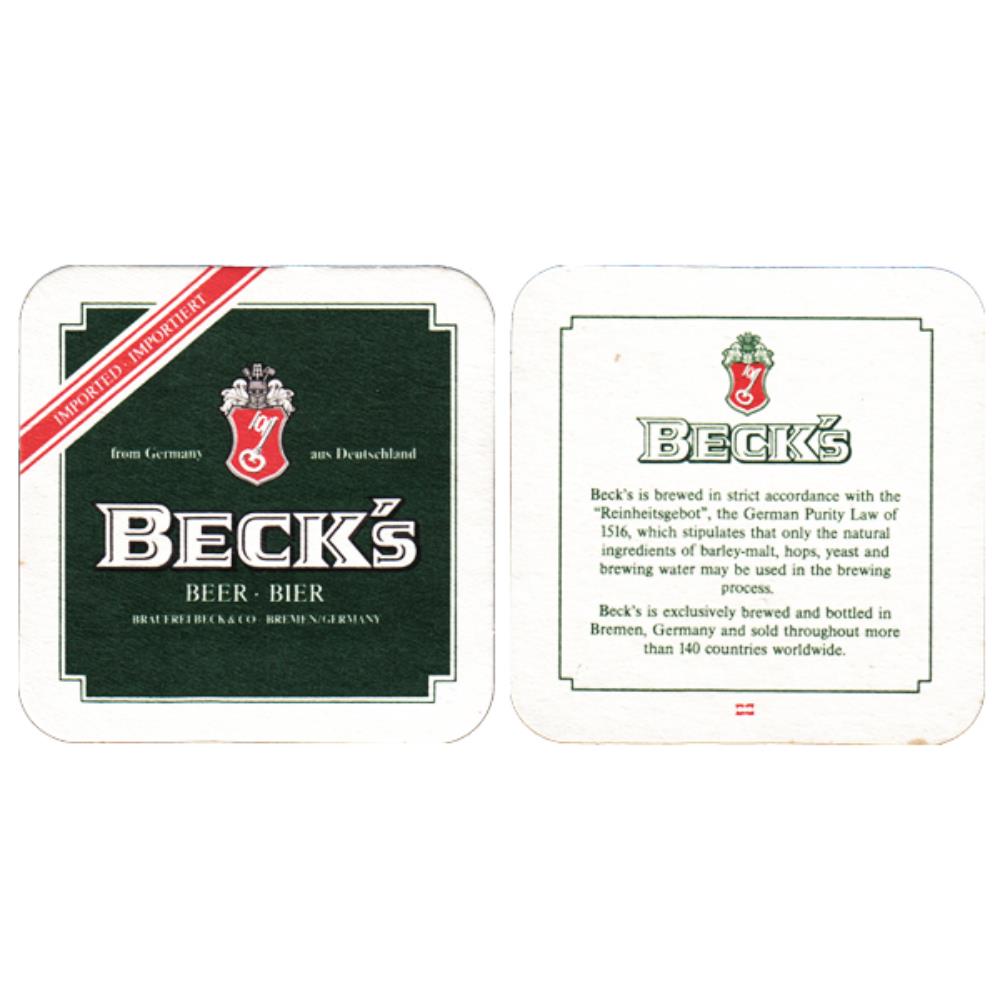 Alemanha Becks Imported