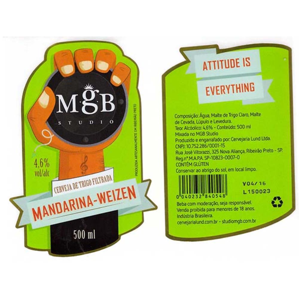 MGB Studio Mandarina - Weizen 500 ml