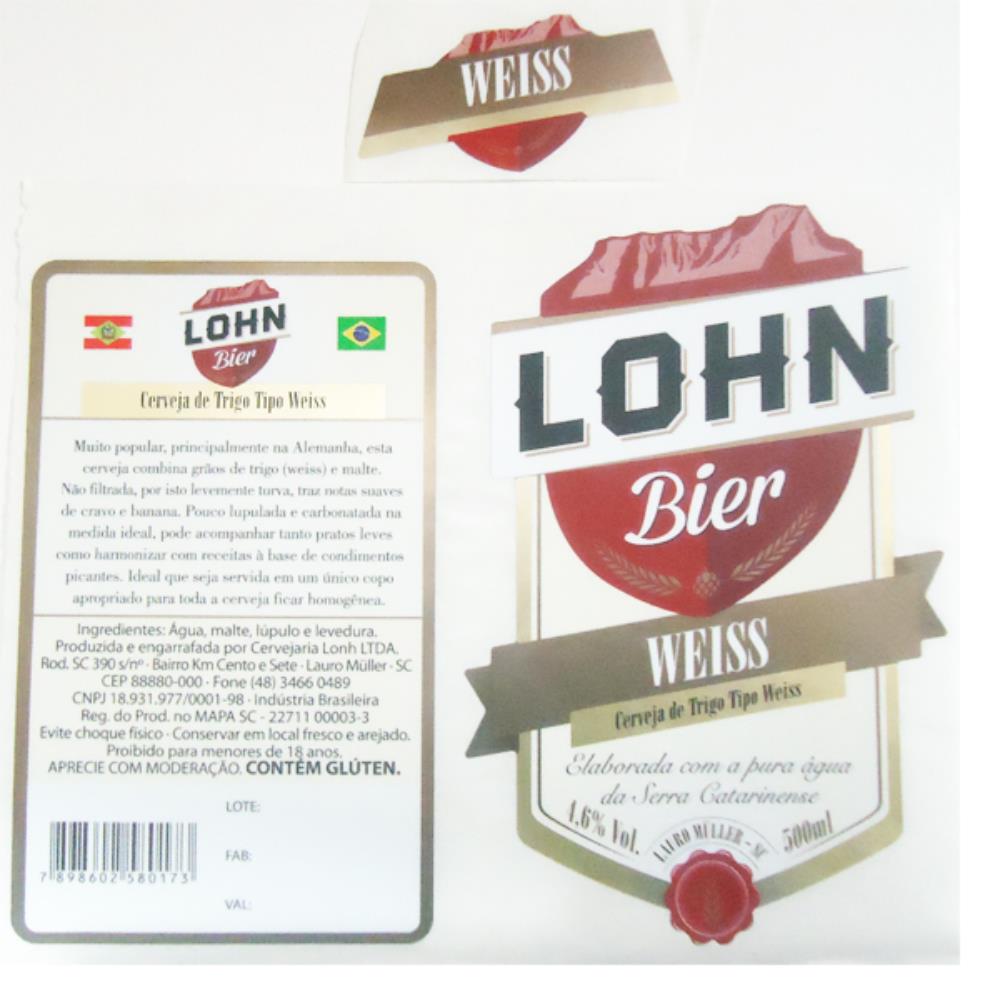 Lohn Bier Weiss 500ml