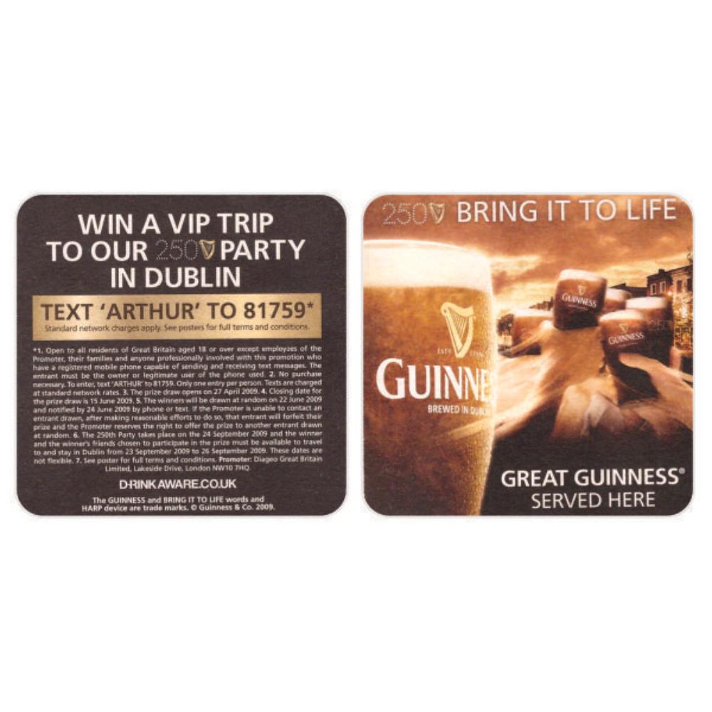 Guinness 250 Bring It To Life