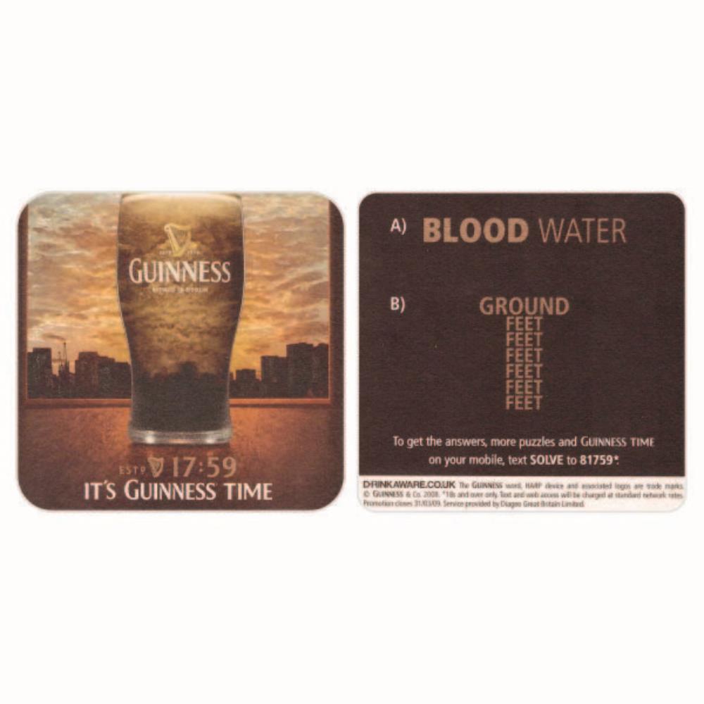 Guinness Blood Water