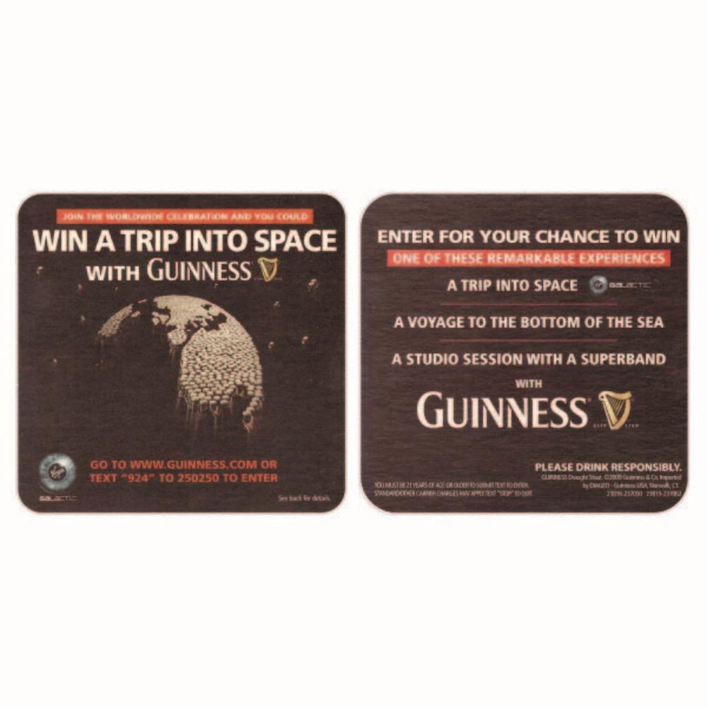 Guinness Win a trip into Space