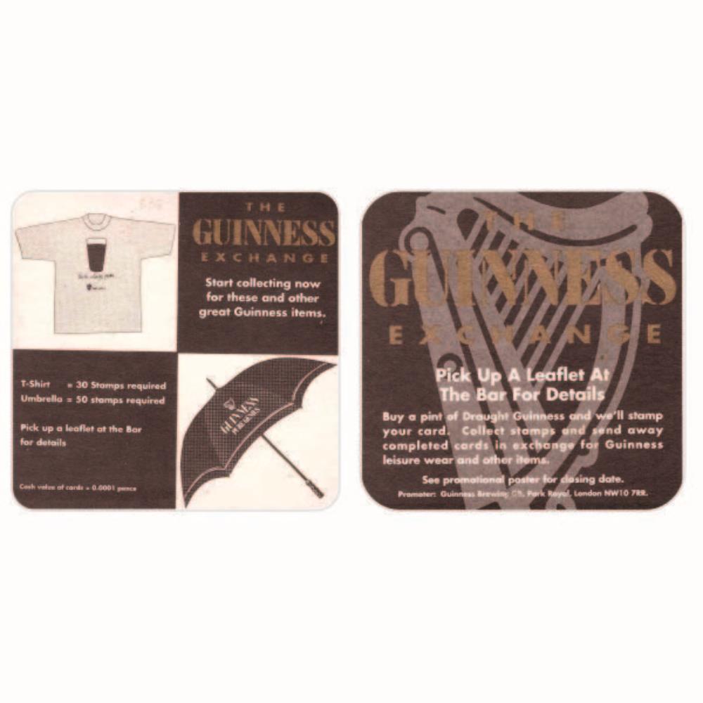 Guinness Pick Up A Leaflet At the barfor Details