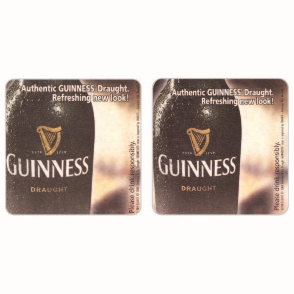 Guinness Refreshing new look