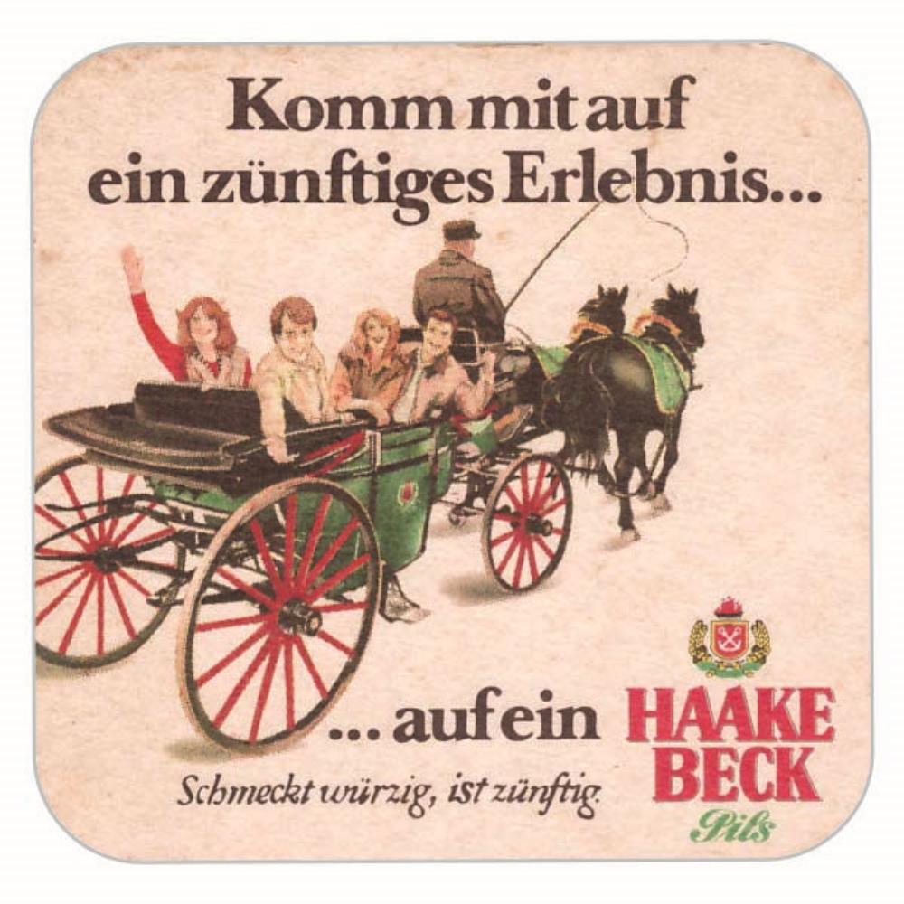 Alemanha Haake Beck Pils - Komm mit auf