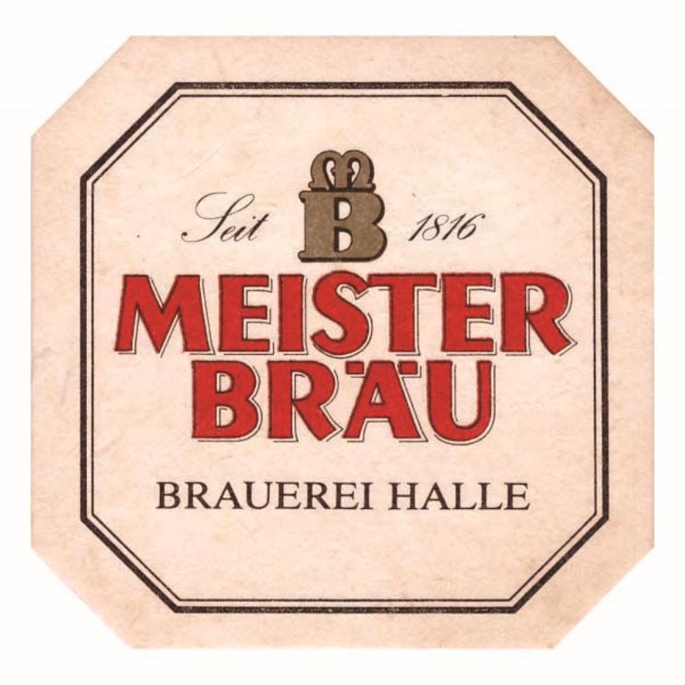 Alemanha Meister Brau Bruerei Halle