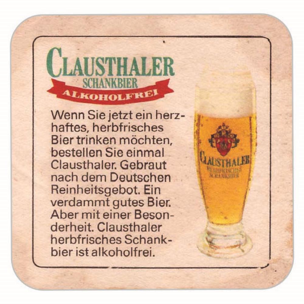 Alemanha Clausthaler Schankbier