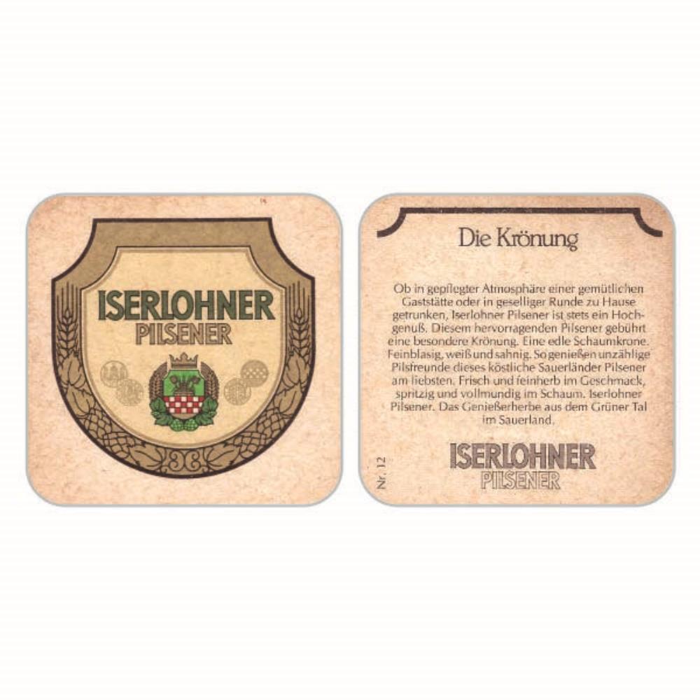 Alemanha Iserlohner Pilsener-Die Kronung