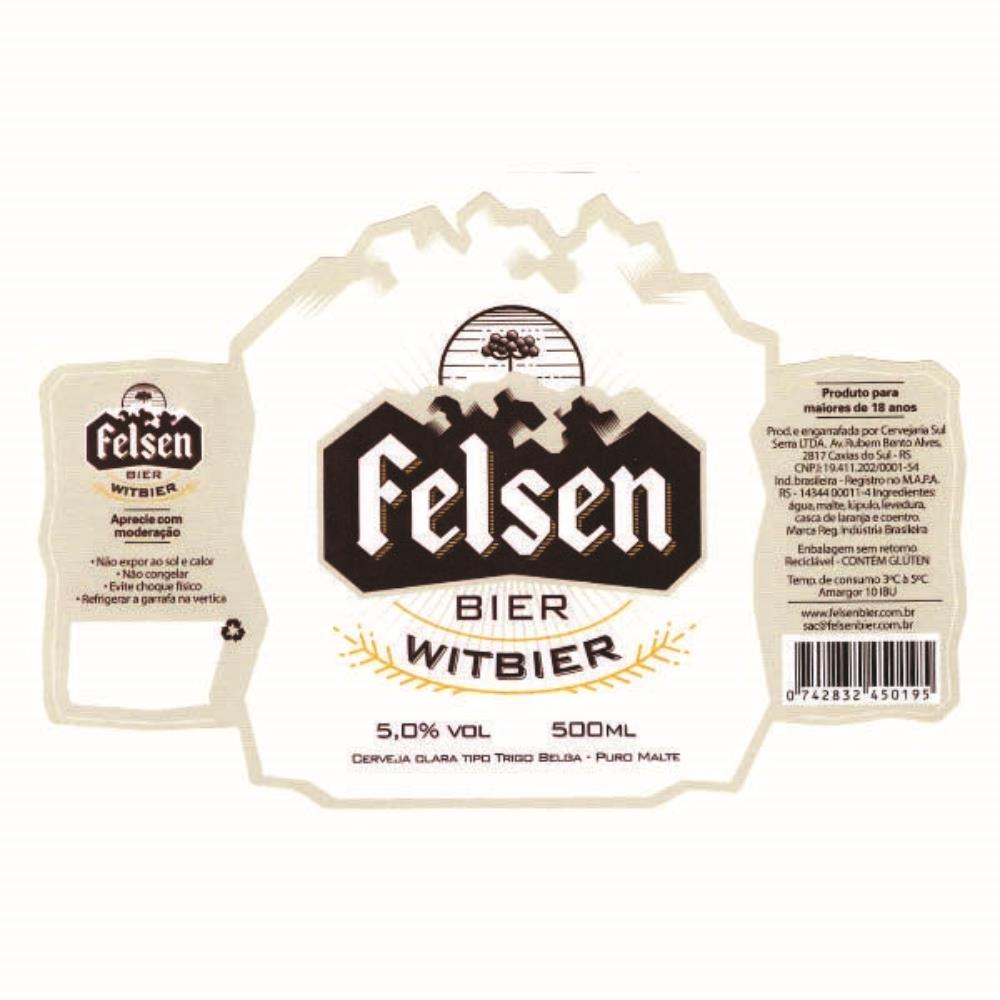 Felsen Bier - WitBier 2 Branca