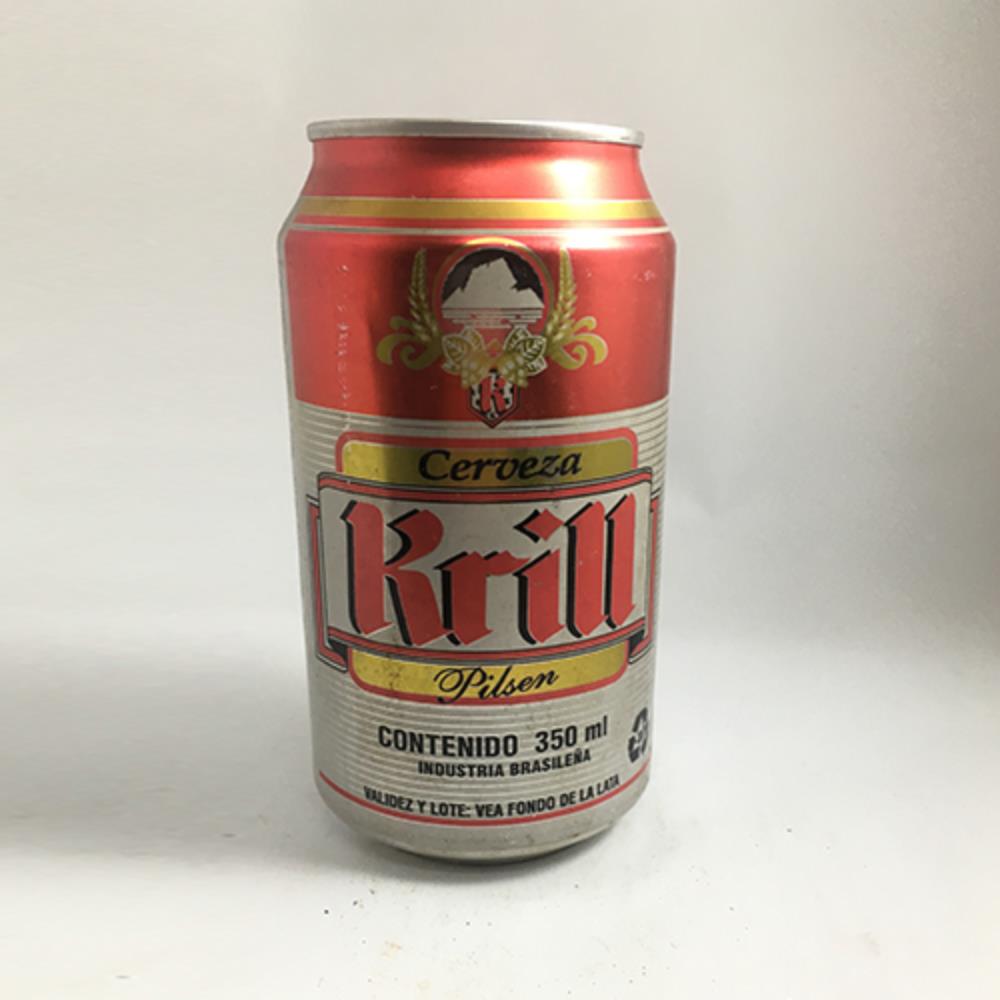 Krill Cerveza Pilsen Industria Brasilenã