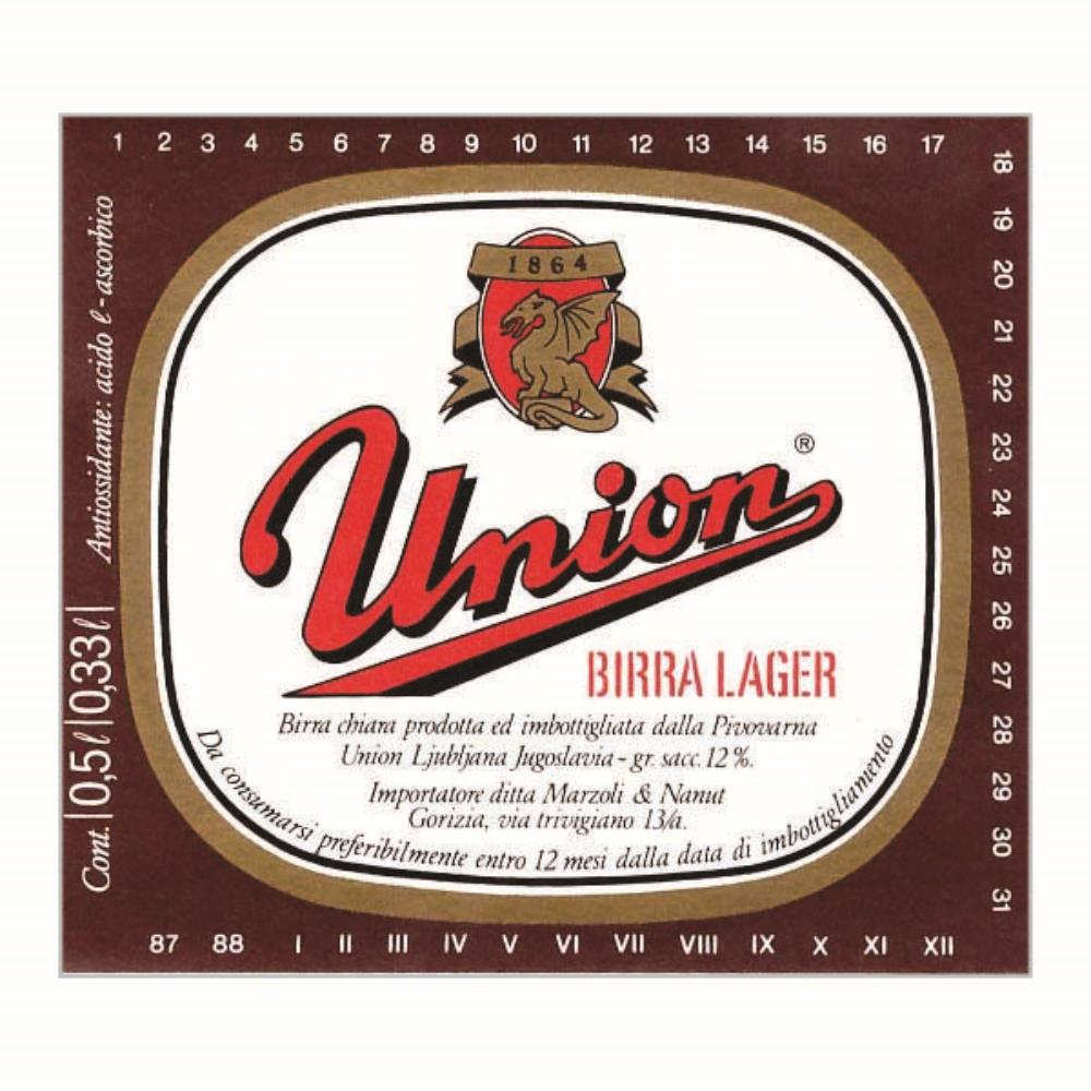 Eslovênia Union Birra Lager