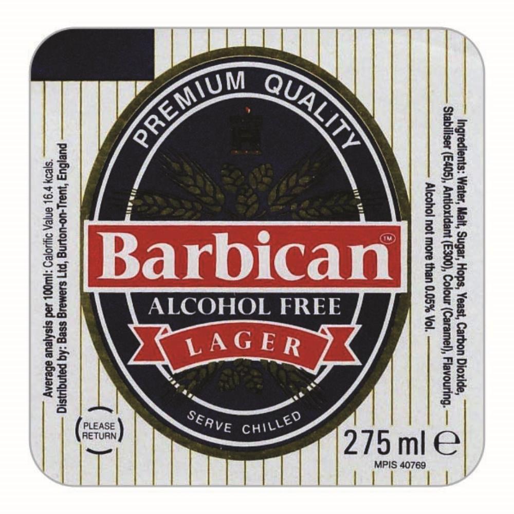 Inglaterra Barbican Alcohol Free Lager