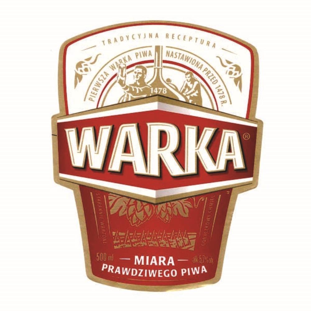 Polonia Warka Miara Prawdziwego Piwa