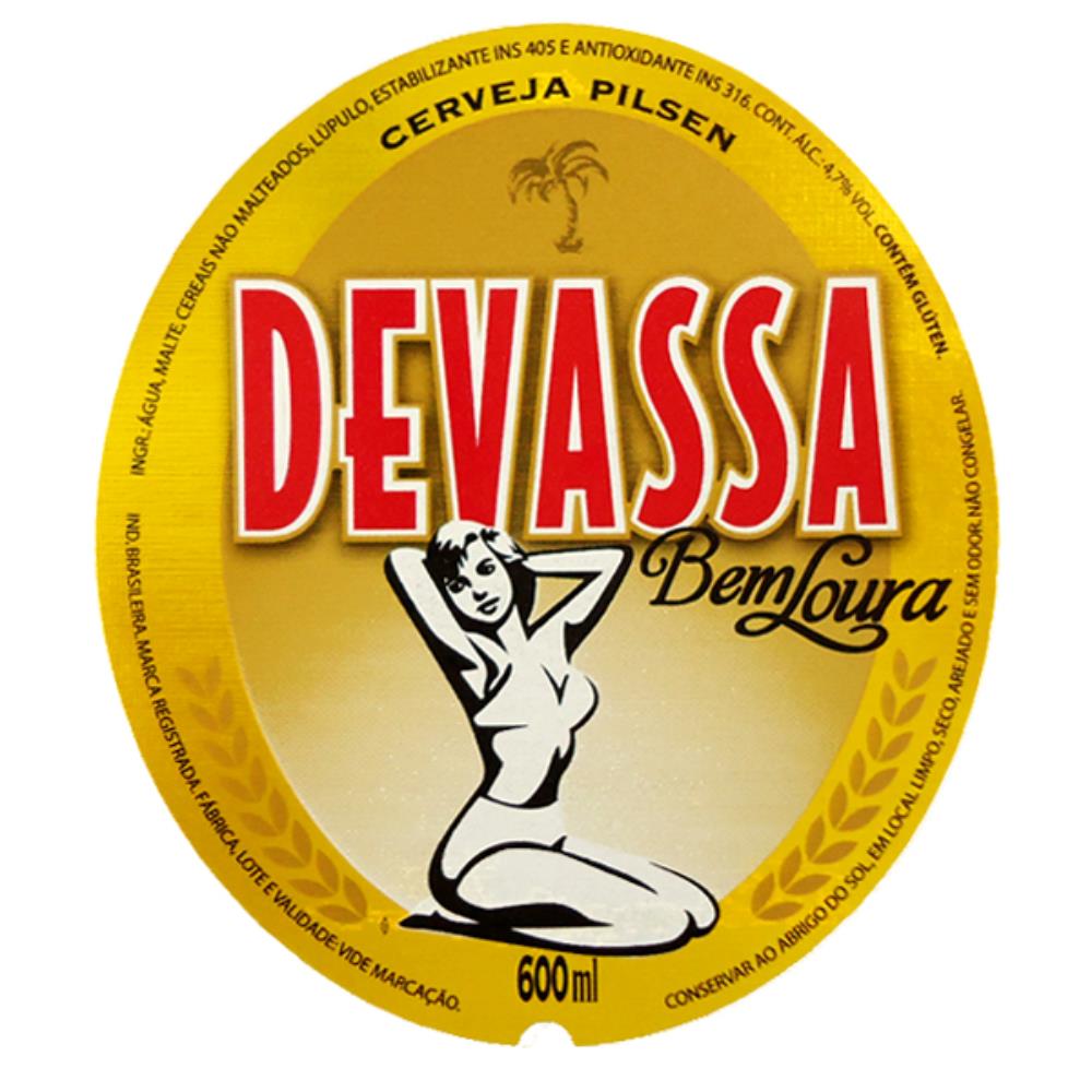 Devassa Bem Loura Cerveja Pilsen 600ml