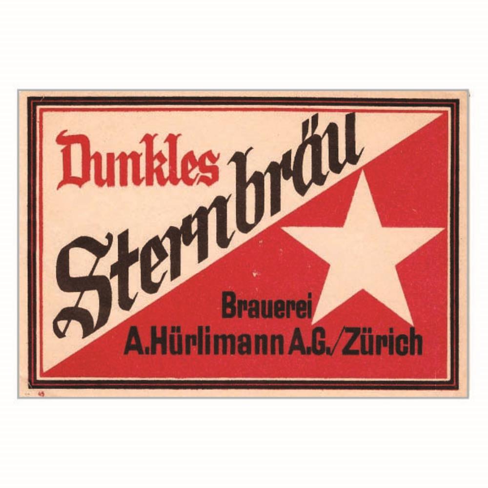 Suiça SternBraun Dunkles Brauerei