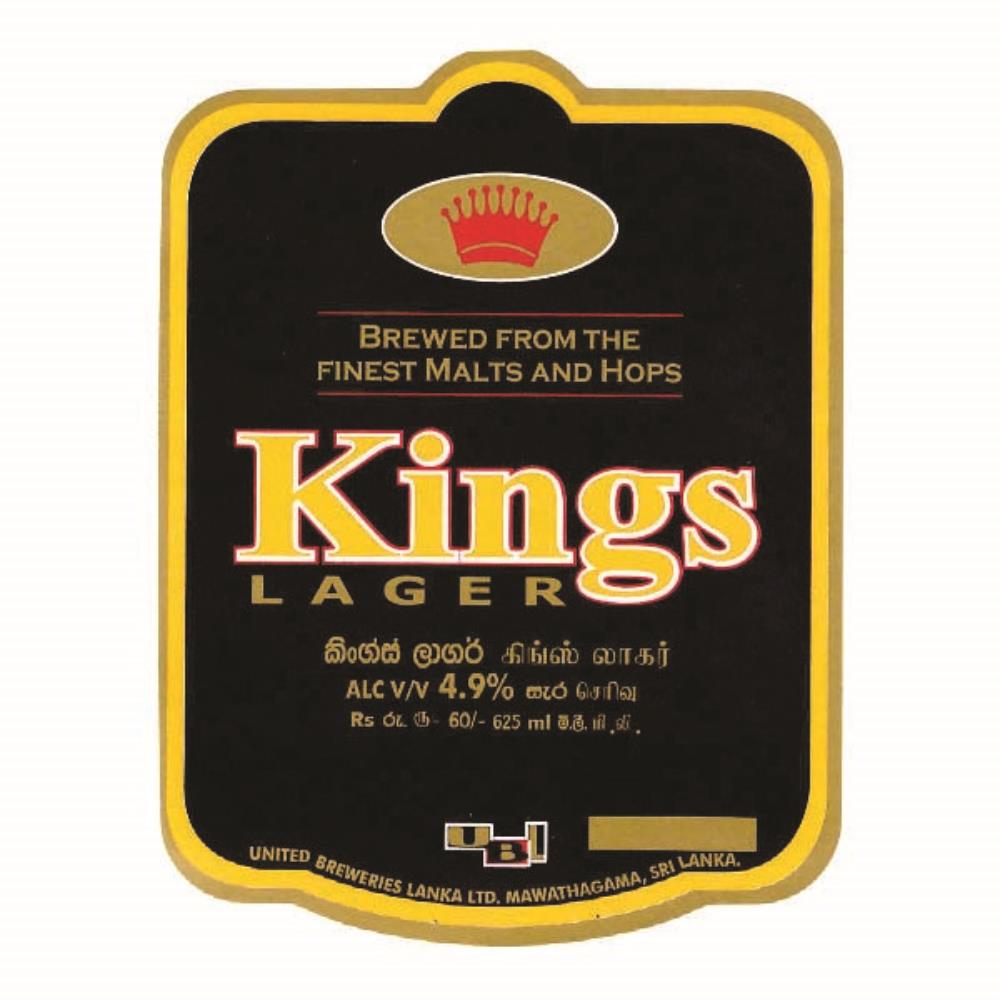 Sri Lanka Kings Lager 60-625ml