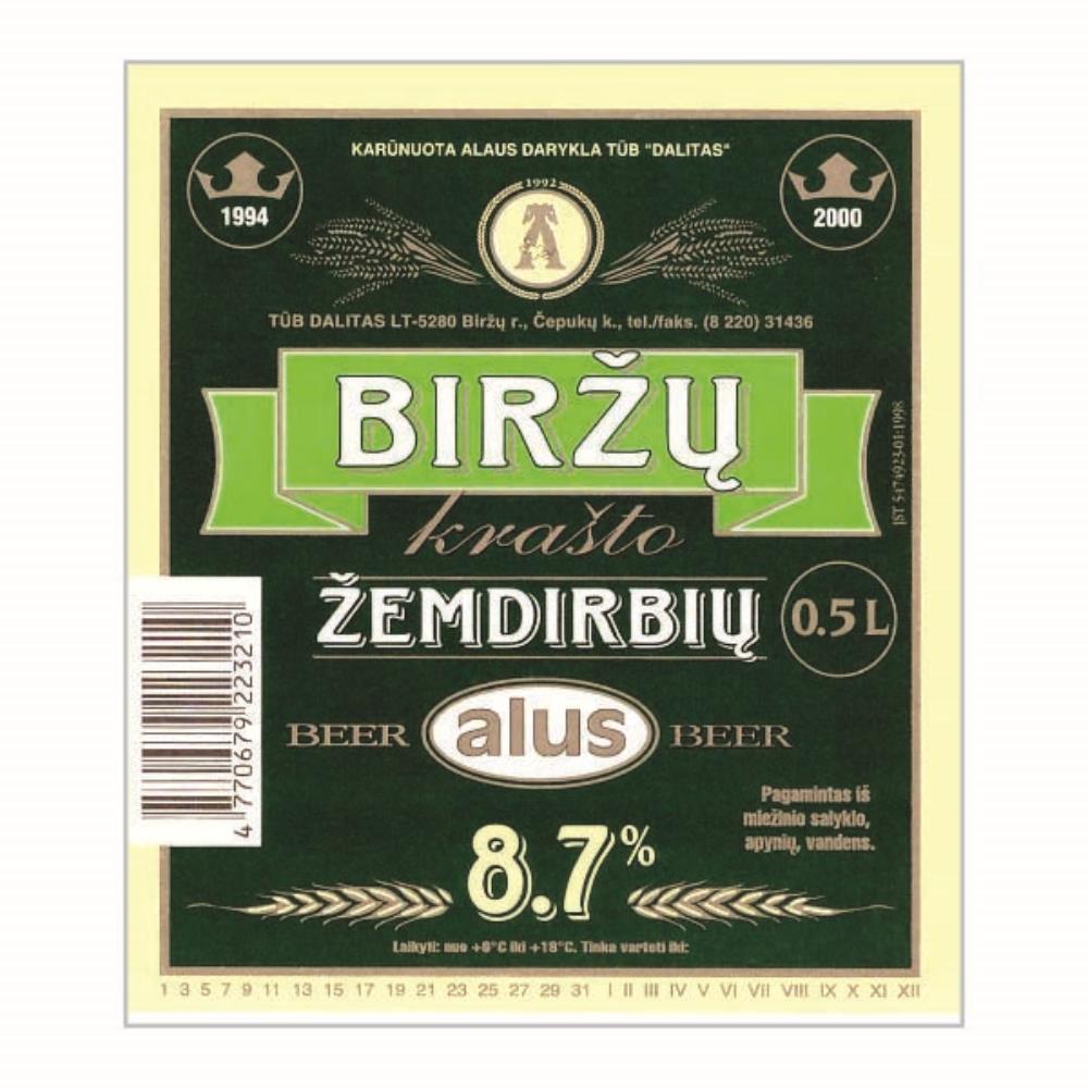 Lithuania Birzu Krasto Zemdirbiu