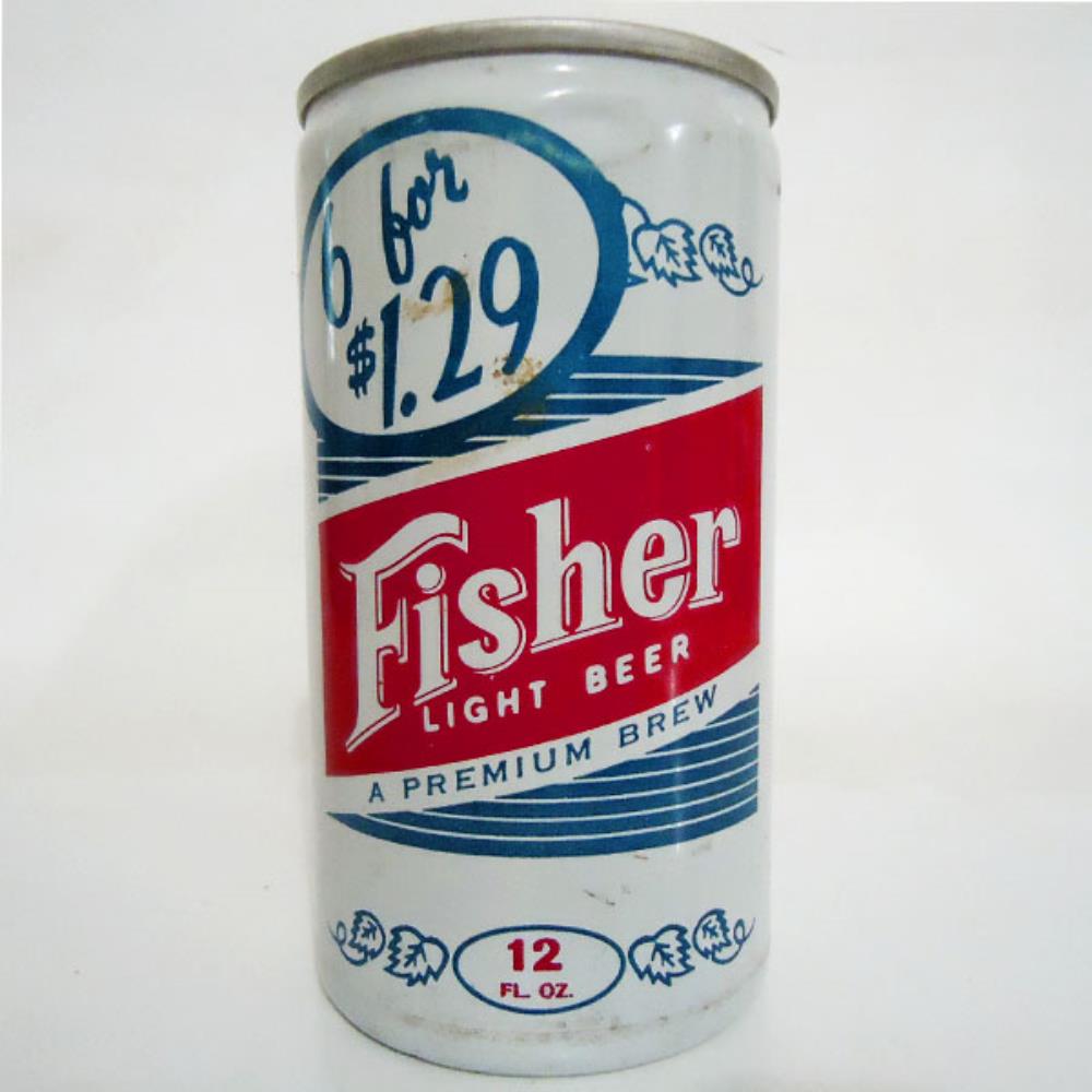 Estados Unidos Fisher Light Beer 6 For $1.29