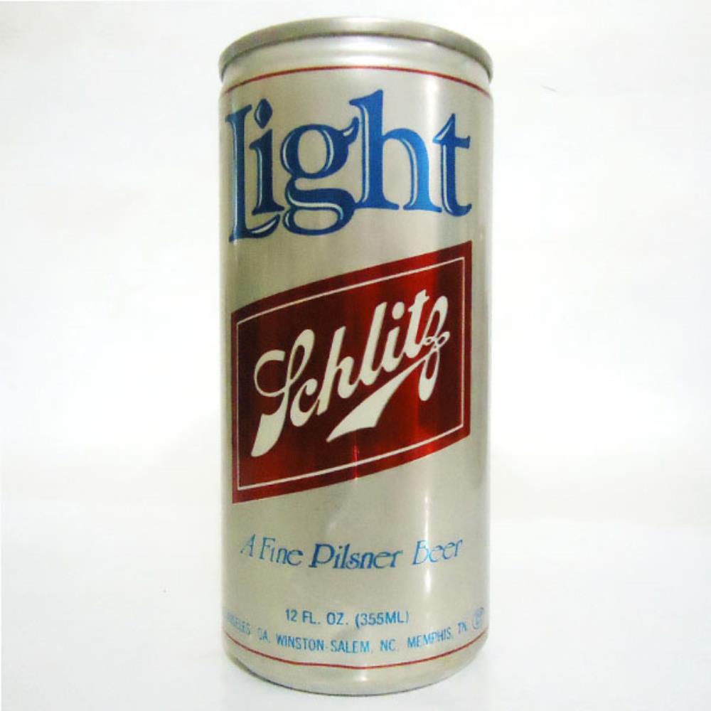 Estados Unidos Schlitz Light A Fine Pilsner Beer