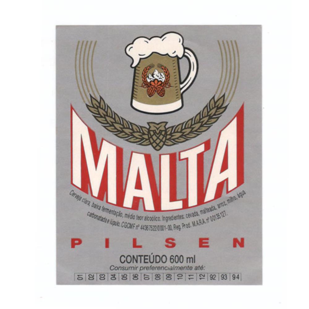 Malta Pilsen 600ml 92-94