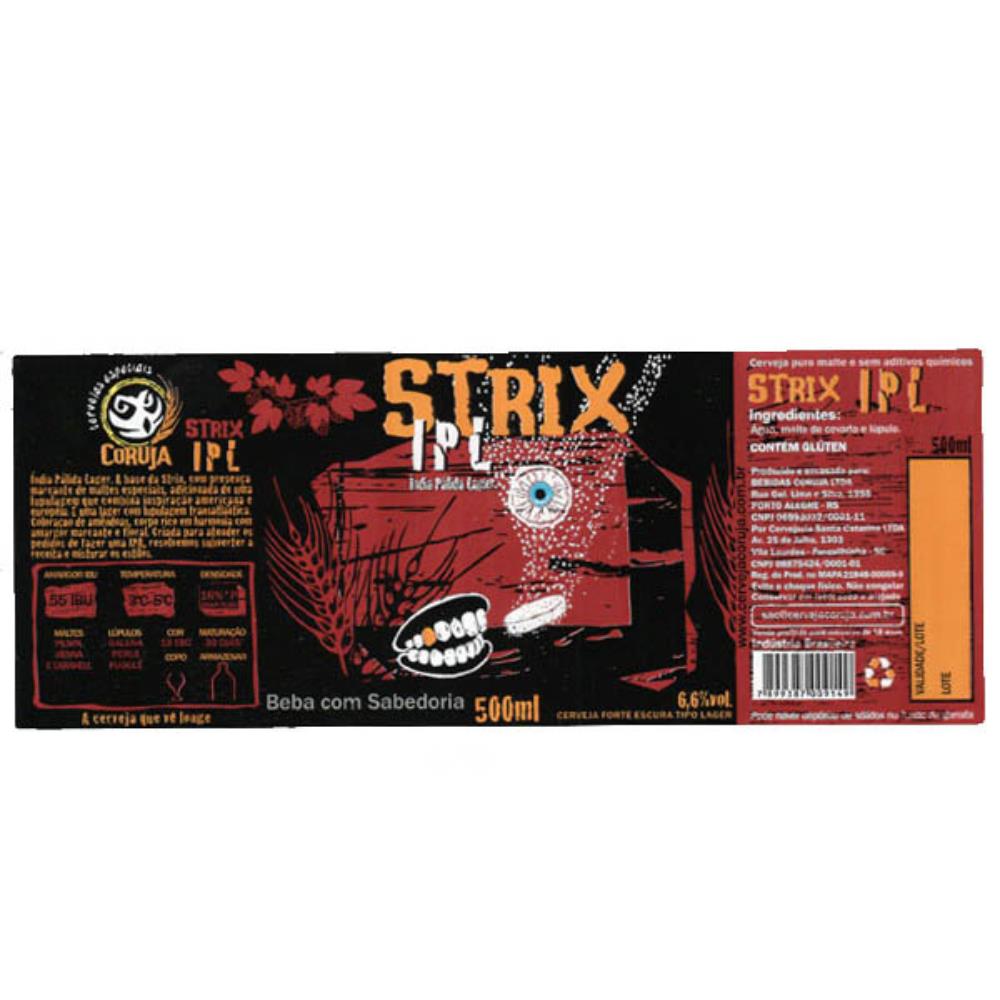 Coruja Strix IPL India Pálida Lager 500ml