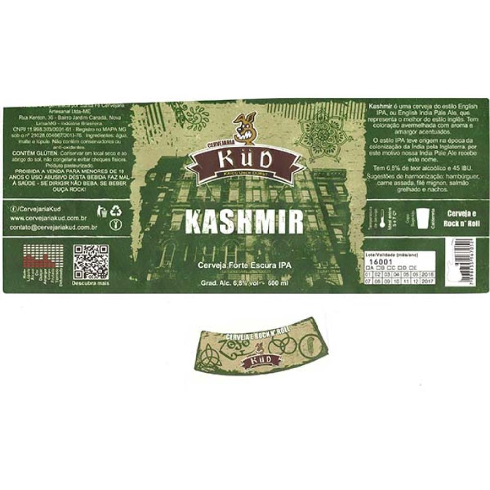 Cervejaria Kud - Kashmir 600 ml