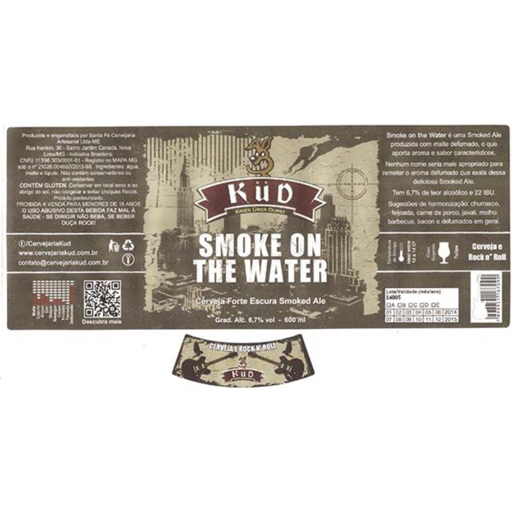 Cervejaria Kud - Smoke on the Water 600 ml