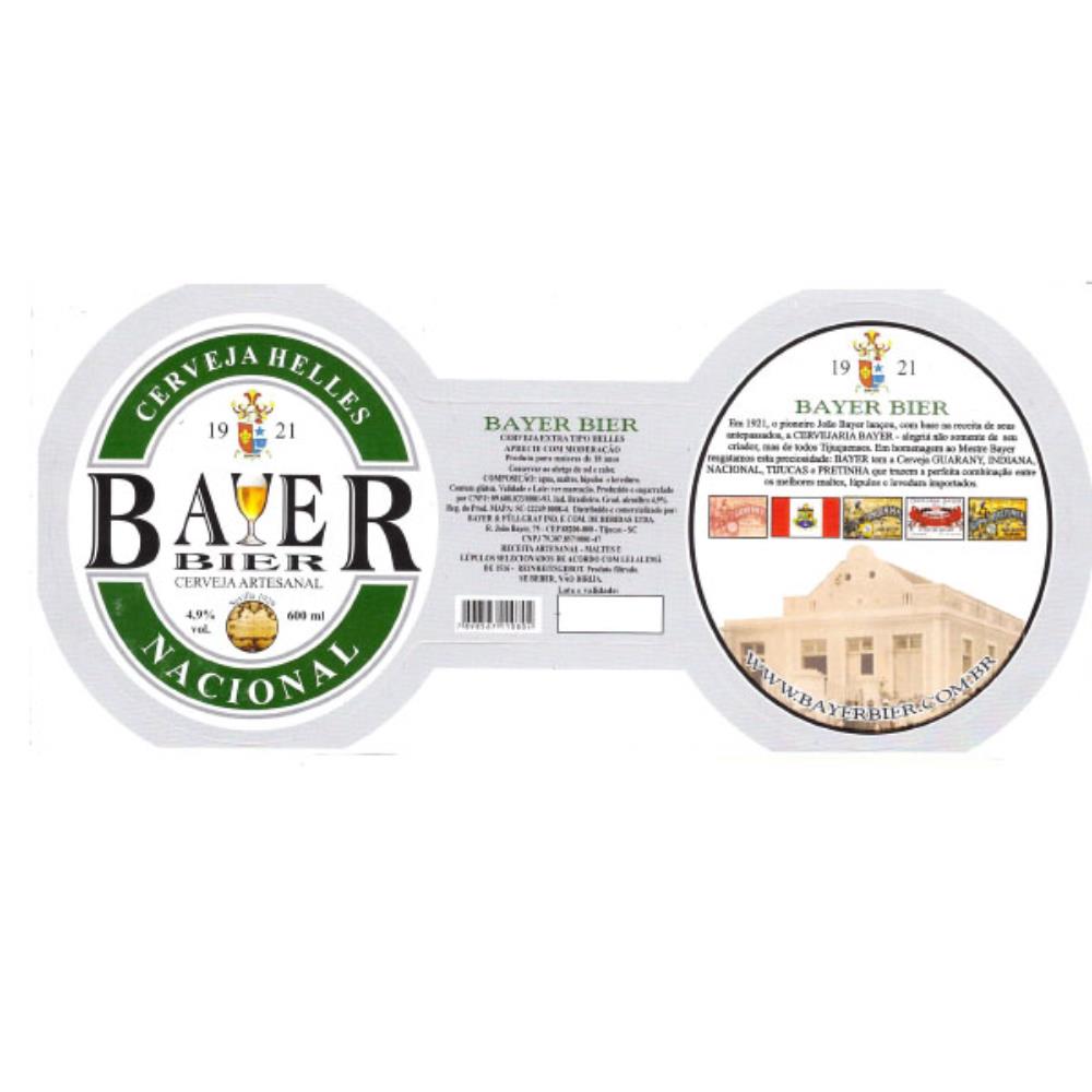 Bayer Bier Nacional 600ml