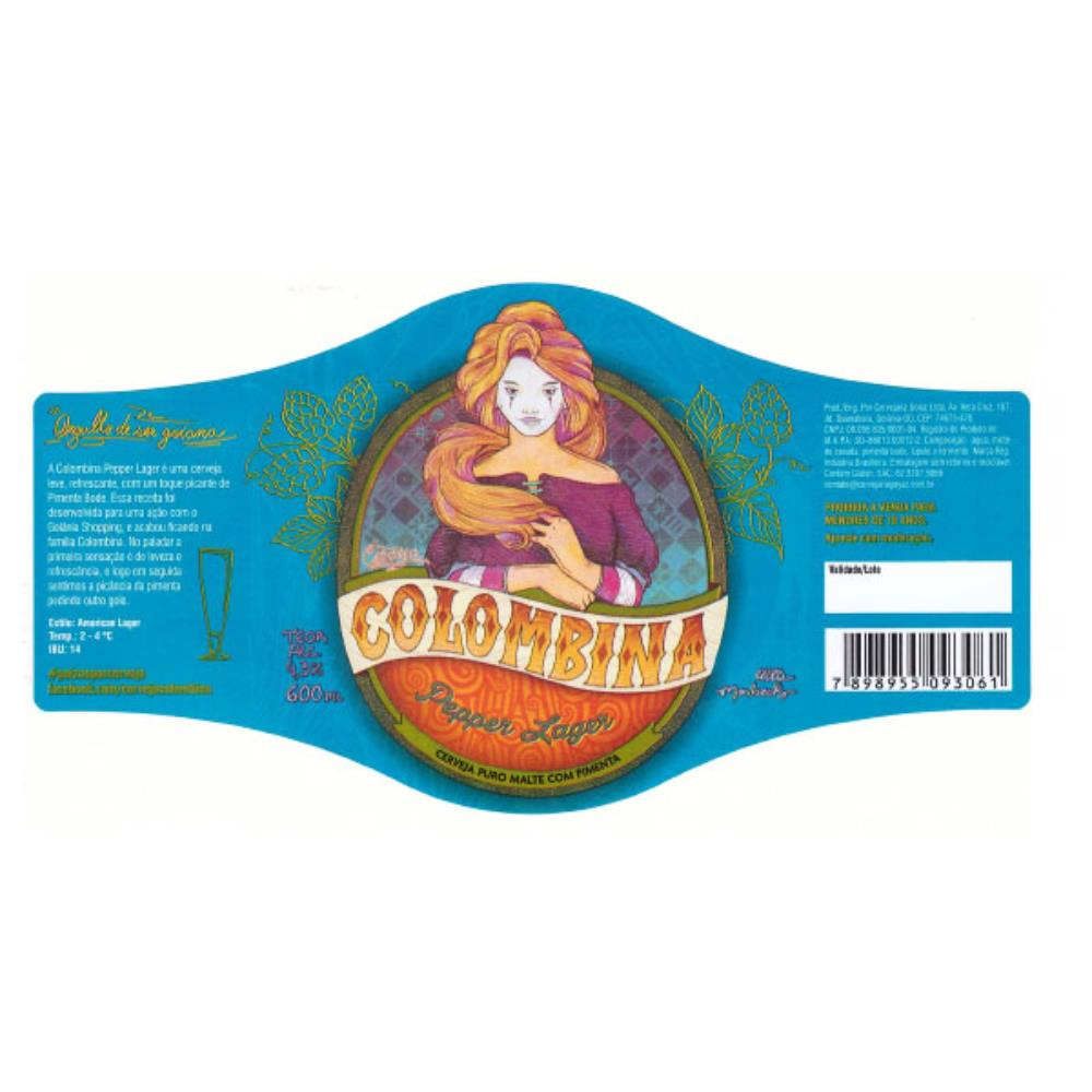 Colombina Pepper Lager 600ml