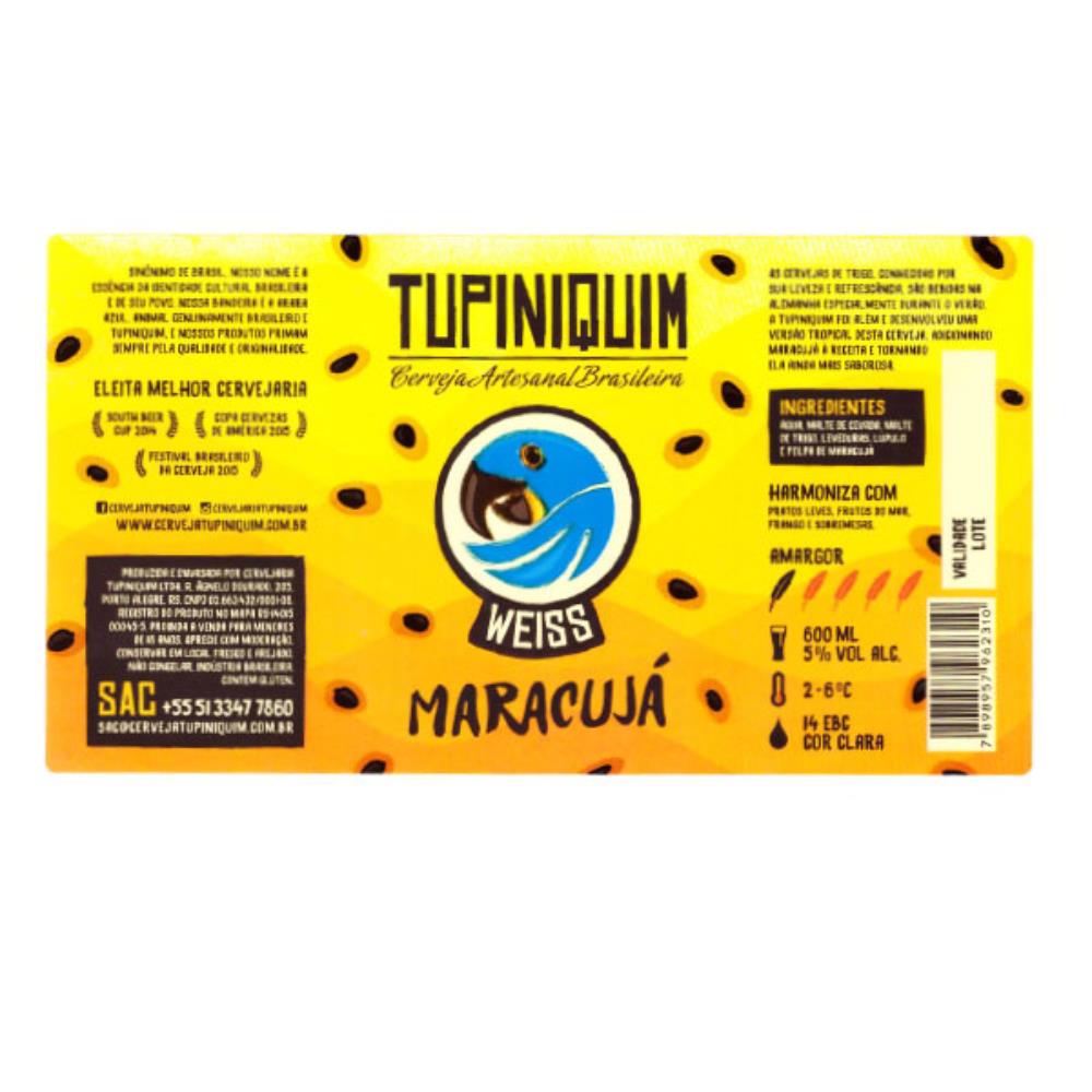 Tupiniquim Maracuja Weiss 600ml