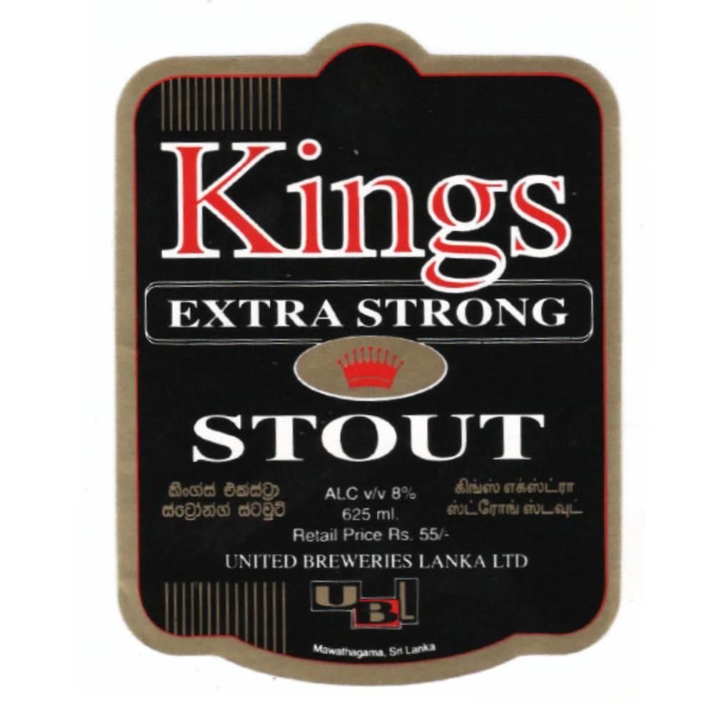 Sri Lanka King Extra Strong Stout