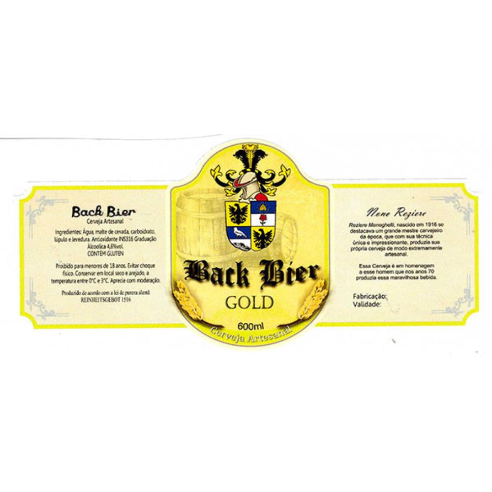 Back Bier Gold 500 ml