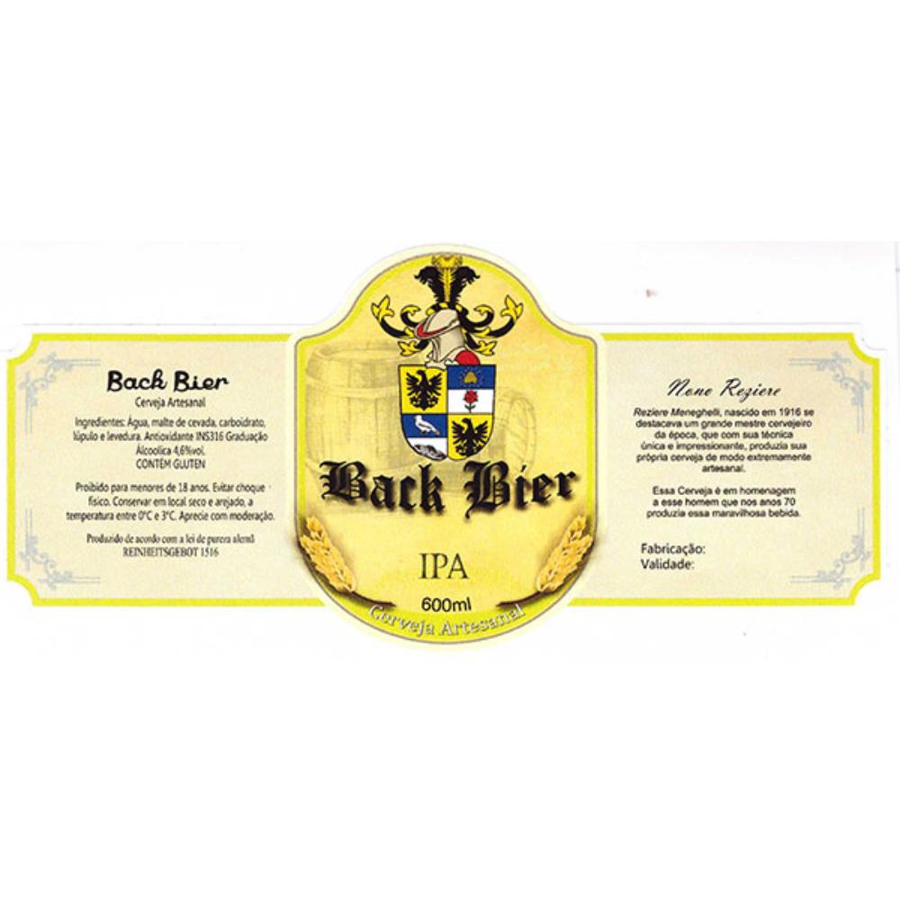 Back Bier IPA 500 ml