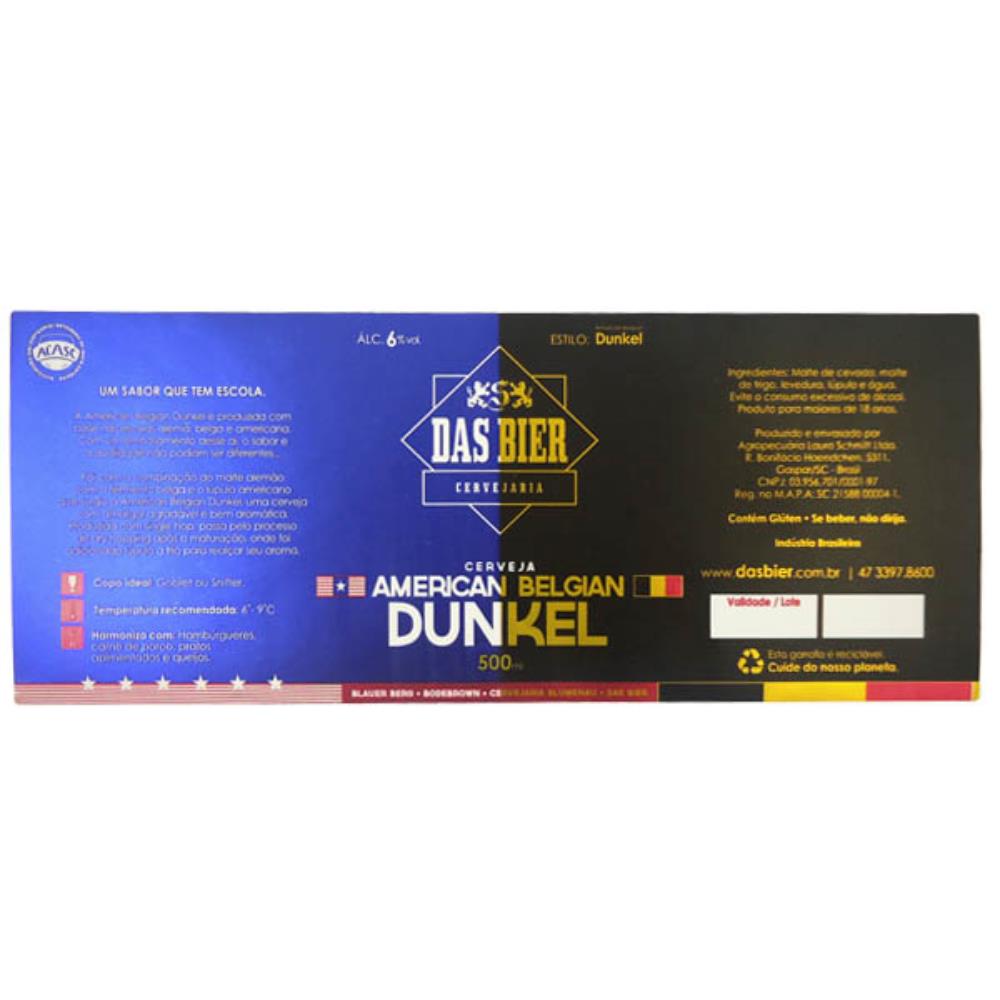 DasBier American Belgian Dunkel 500ml