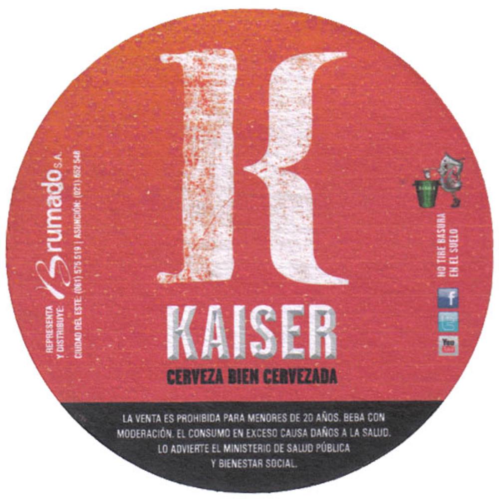 Argentina Kaiser Cerveza Bien Cervezada