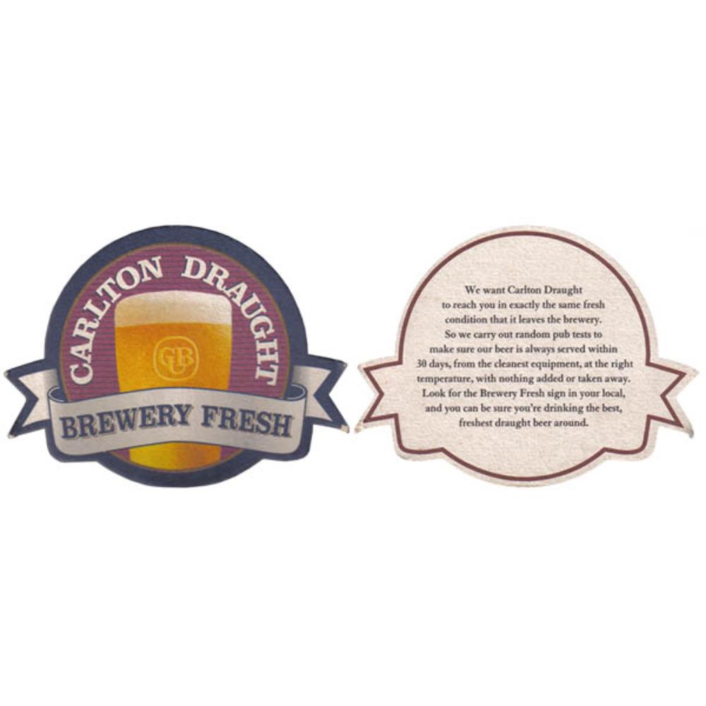 Australia Carlton Draught Brewery Fresh