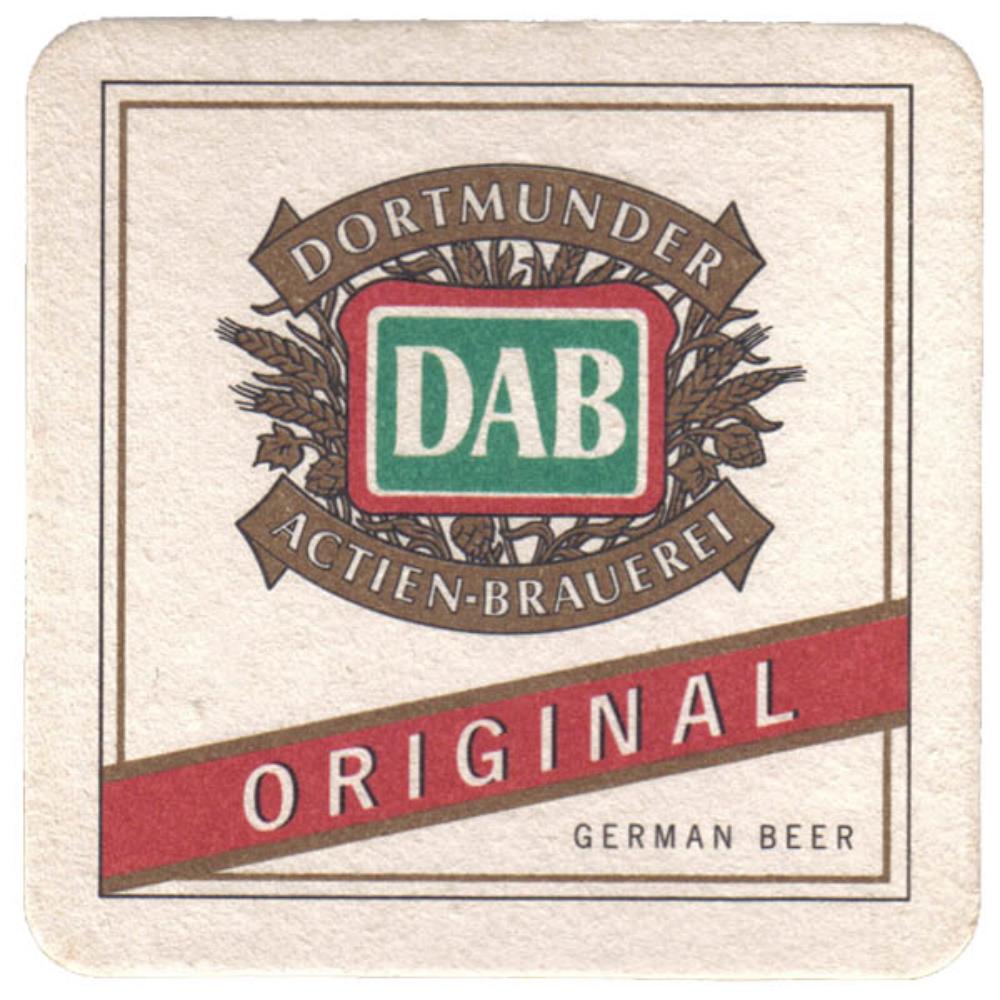 Alemanha DAB Dortmunder Original German Beer