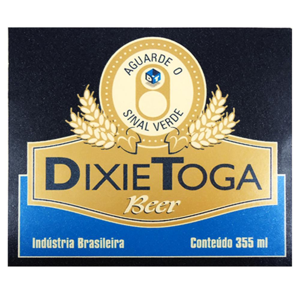 Dixie Toga Beer 355ml Rotulo teste 3