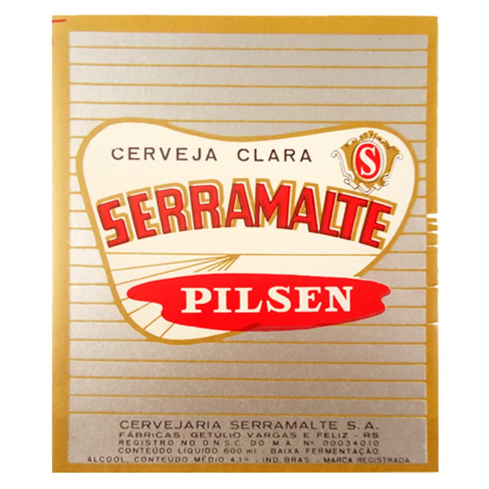 Serramalte Cerveja Clara Pilsen