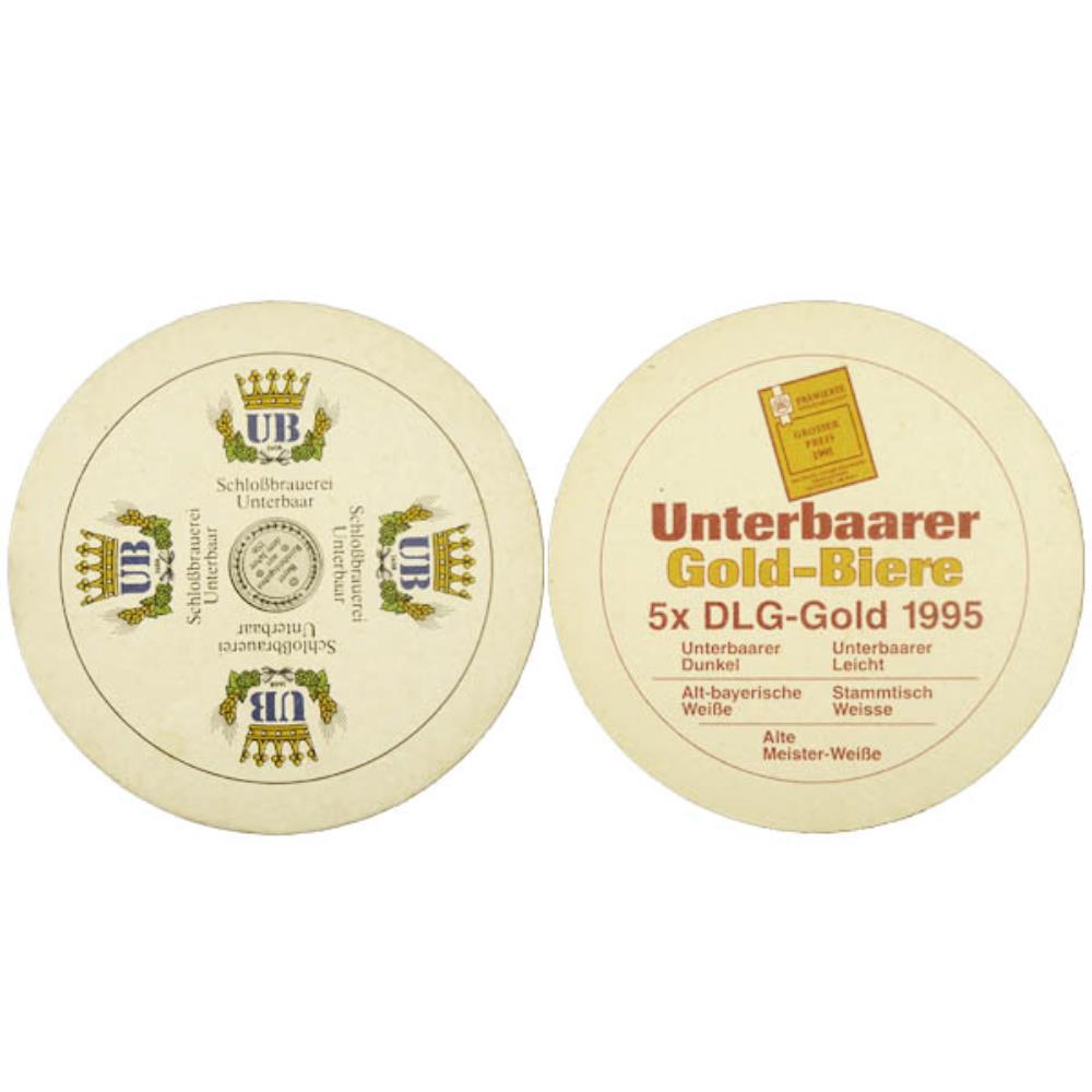 Alemanha Schlossbrauerei Unterbaar Gold-Biere