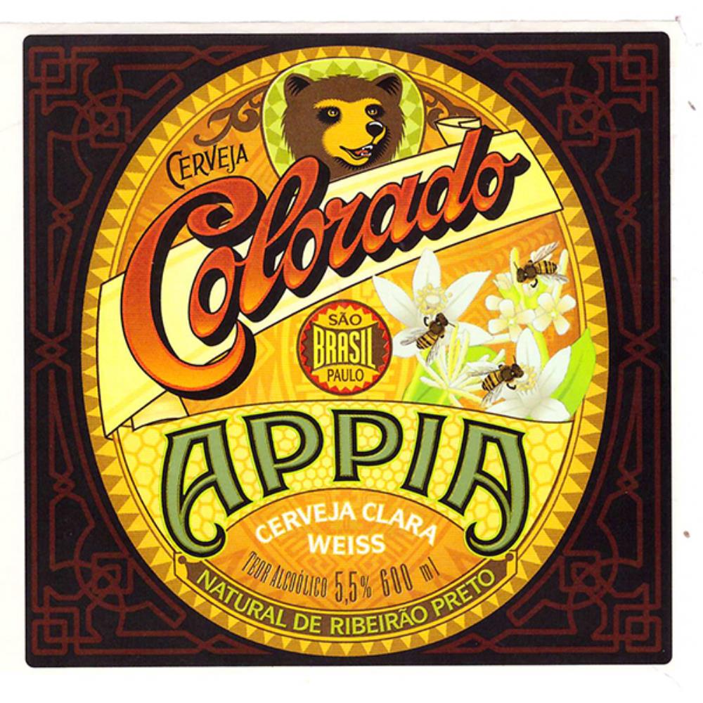 Colorado Appia Cerveja Clara Weiss 600 ml