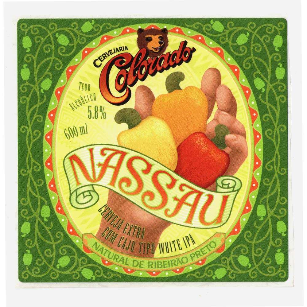Colorado Nassau Cerveja Extra com Cajú 600 ml