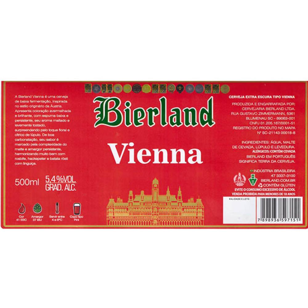Bierland Vienna Medalhas 2016 500 ml