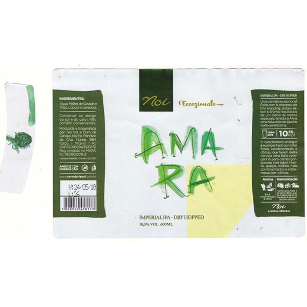 Noi AMARA  Imperial IPA Dry Hopped 600 ml