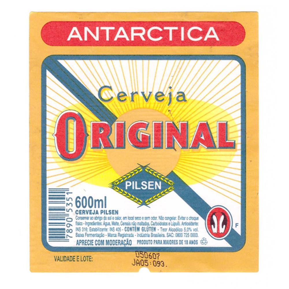 Antarctica Original 2007 - tirado da garrafa